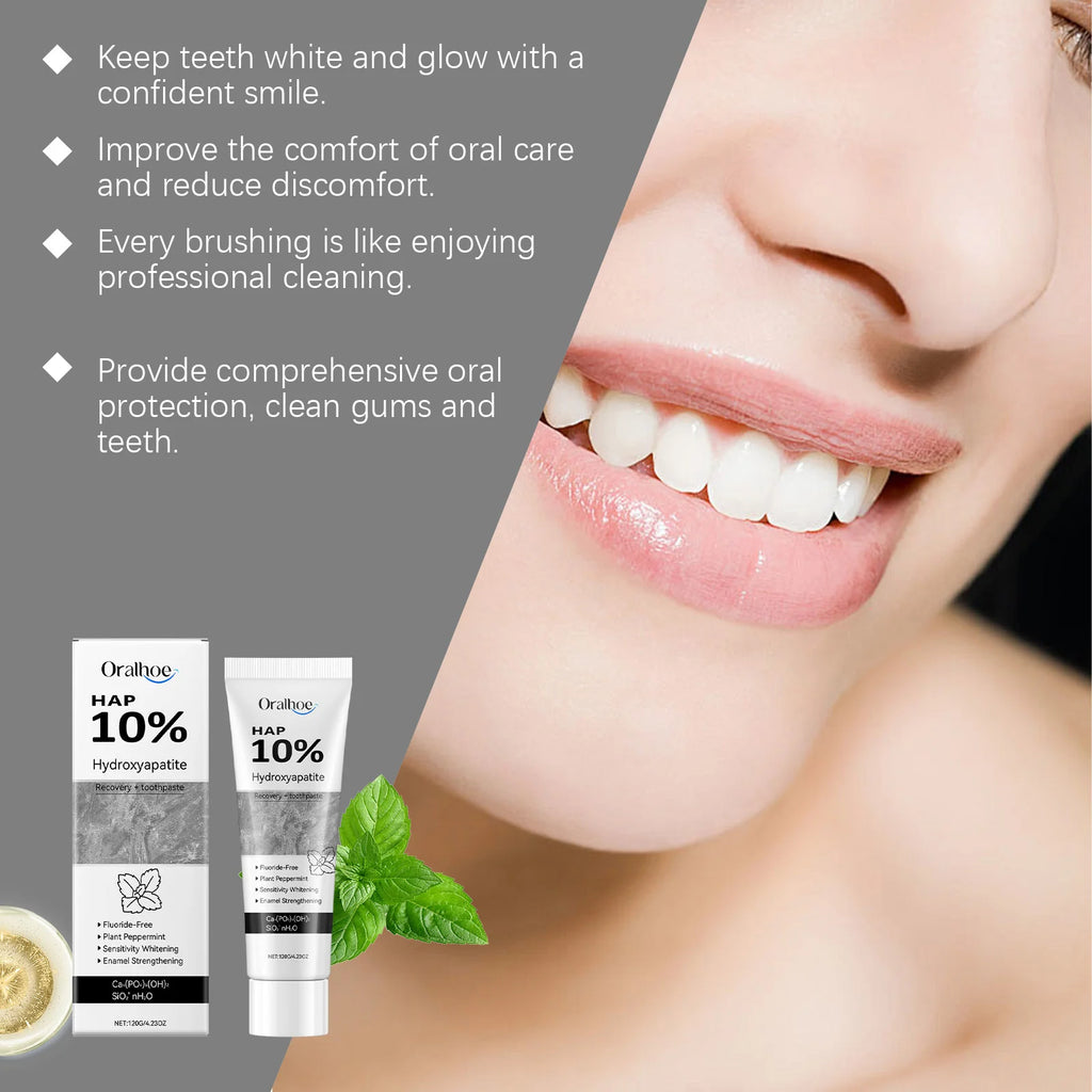Tidesmit enamel repair whitening toothpaste for stain removal and fresh breath oral hygiene care