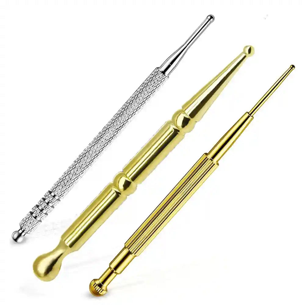 Facial Reflexology Massage Tool | Stainless Steel Probe | Tidesmit Eye Massage Instrument Tidesmit