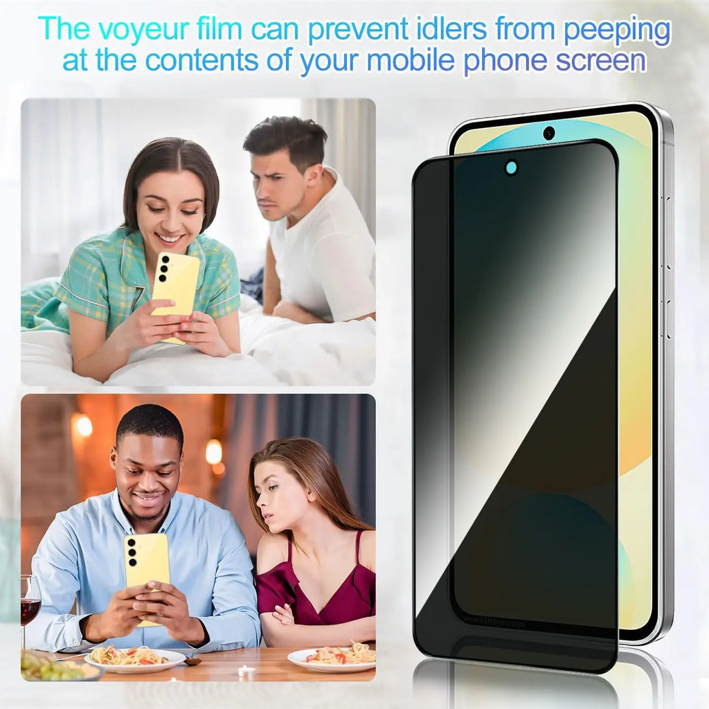 Anti Spy Tempered Glass For Samsung A36 5G A35 A34 A33 A06 A05 A05S Privacy Screen Protector Samsung A32 A31 A30 A30S A03S A04E AE Tidesmit