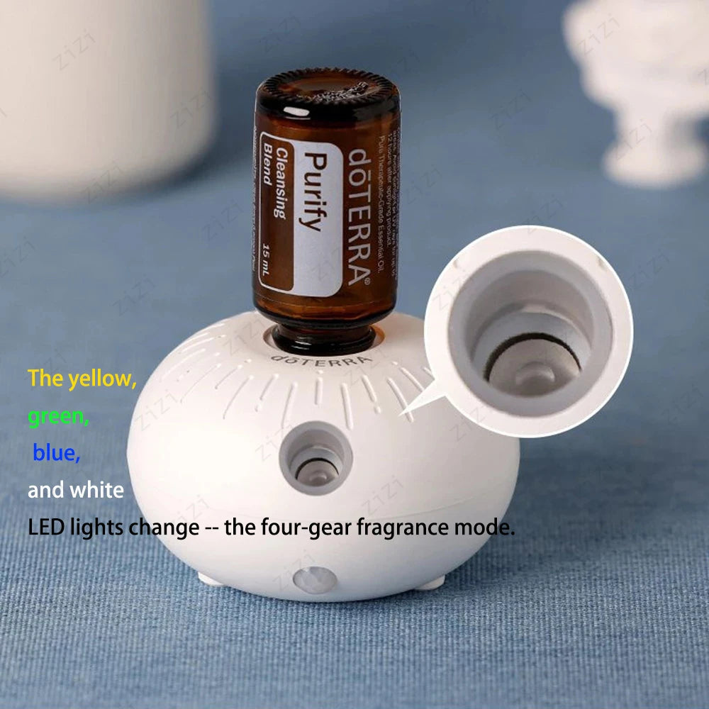 Pure Essential Oil Bubble Waterless Aromatherapy Machine Wireless Induction Portable Atomization Aromatherapy Machine