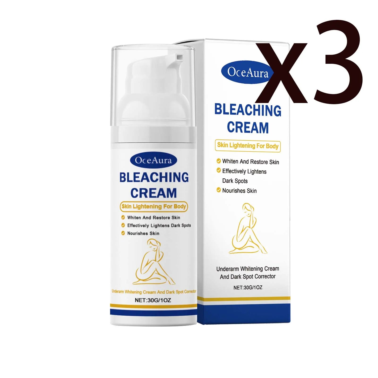 Niacinamide Bleaching Body Care Lotion Improve Dullness Inhibit Melanin Production Deep Moisturizing Brightening Underarm Cream