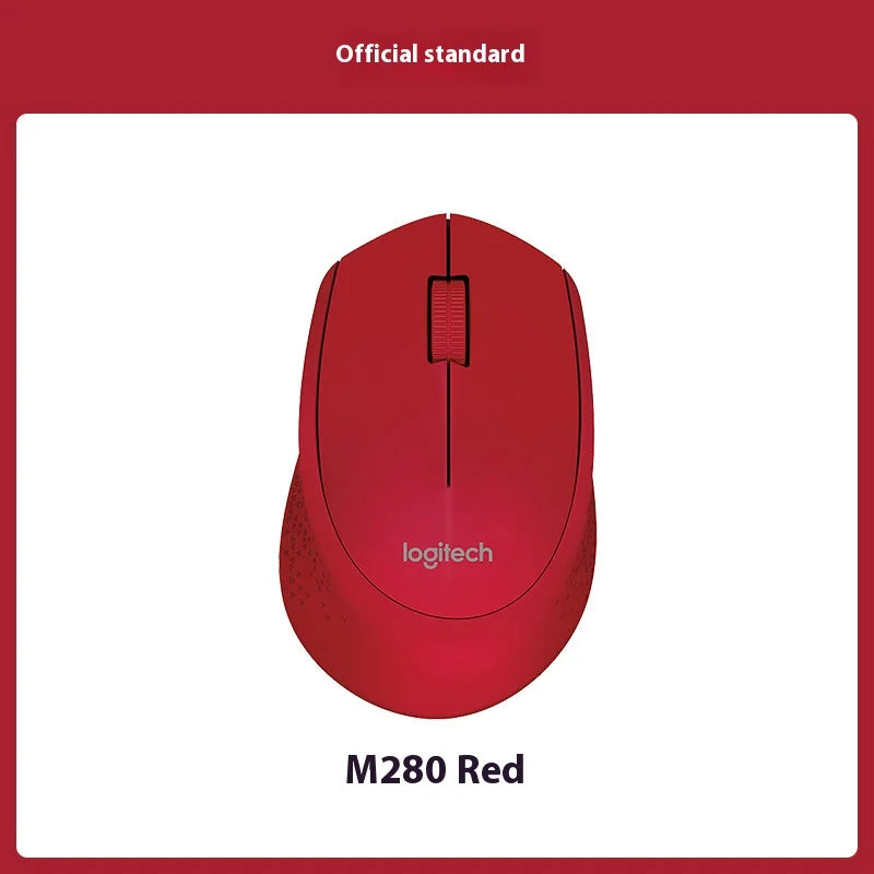 Logitech M280 Wireless Mouse Laptop Business Office Mouse Ergonomic Mouse USB Comfortable Colorful with Wireless 2.4G Receiver