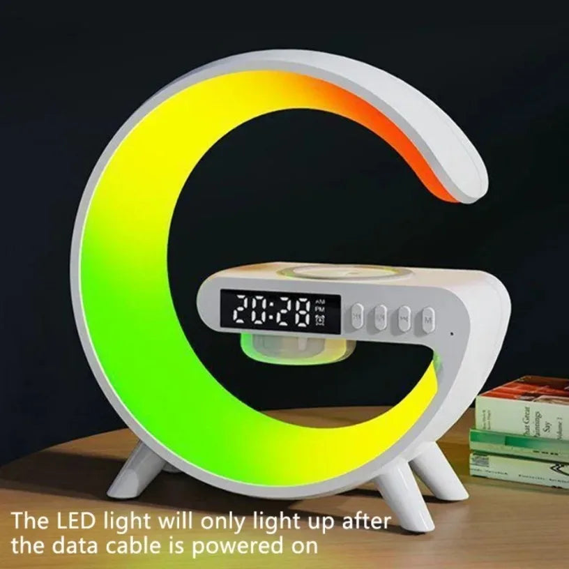 Wireless Portable Bluetooth Speaker with RGB Light and Phone Charger Tidesmit