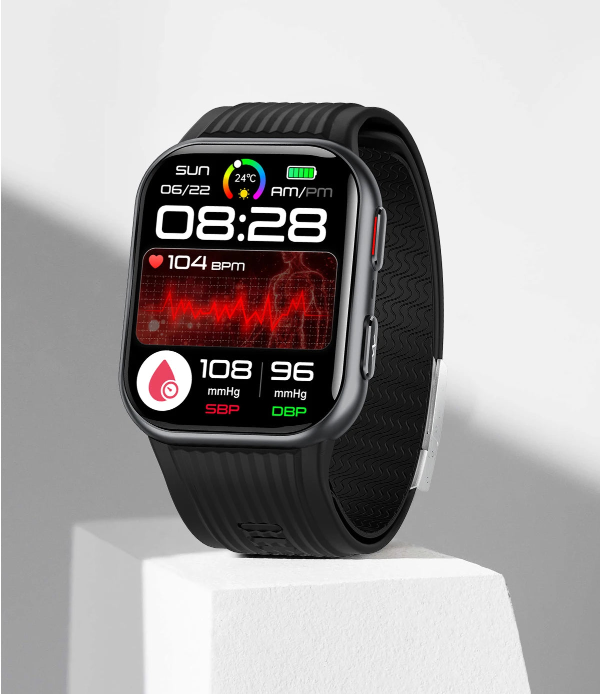 2026New Airbag Blood Pressure SmartWatch NFC ECG+PPG Body Temp Sleep SpO2 Monitor Sports Fitness Health SmartWatch For Men Women