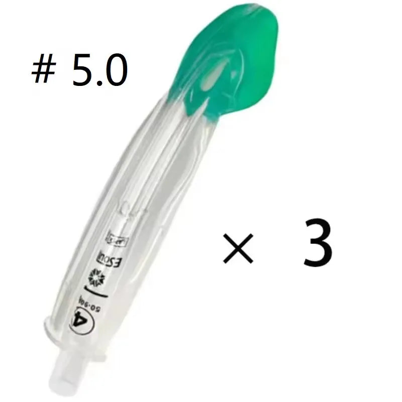 Accessories for Video Laryngoscope Stainless Steel Blades, Laryngeal Mask Airway, guide wire, and Screen