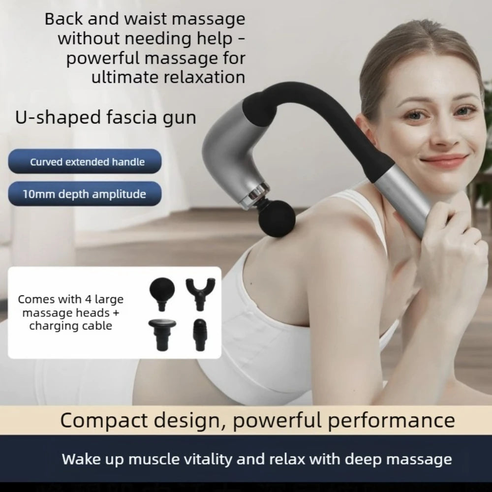Fascia Gun Deep Tissue Massager - Rechargeable Sports Recovery Tool Fascia Gun Tidesmit