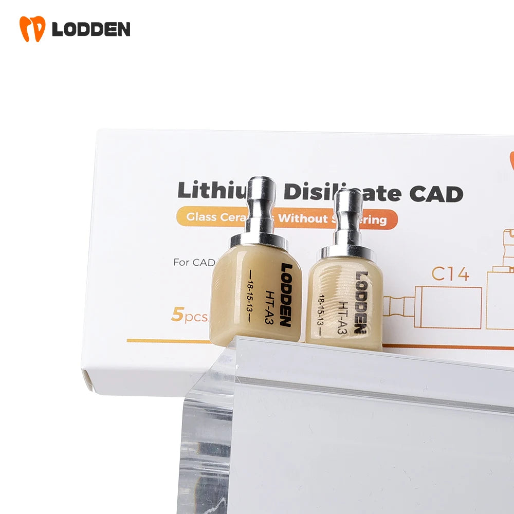 20PCS/4Boxes Lithium Disilicate Blocks Without Sintering Dental  Materials Instant Restoration Glass Ceramic for Wholesale