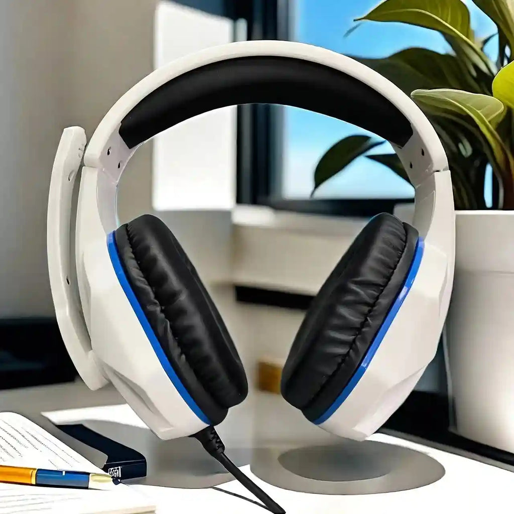 Gaming Headphones With Mic, Wired Over-Ear Headset for Deep Bass Tidesmit
