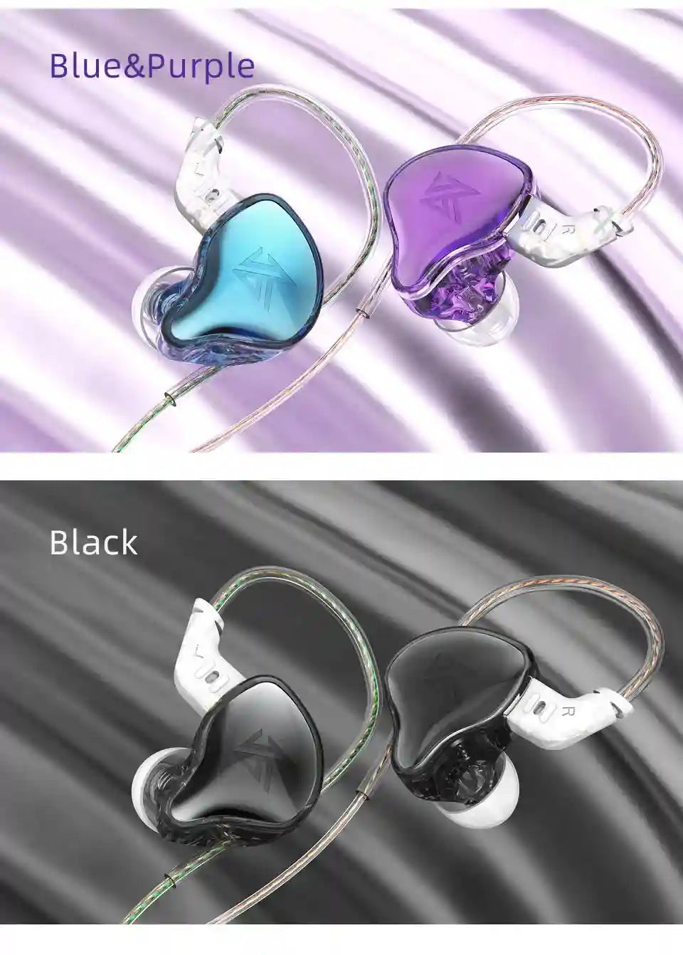 Wired In-Ear Monitors with Noise Isolation and Deep Bass Control Tidesmit