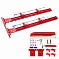 2-in-1 Parallel Guide Rail System Track Saw Angle Clamp,Aluminum Guide for Makita & Festool Rail,Circular Saw Cutting Positioner