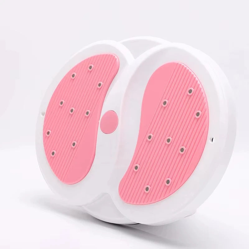 Waist Twisting Disc with Resistance Bands - Silent Home Fitness Trainer Body Shaping Massage Equipment Tidesmit