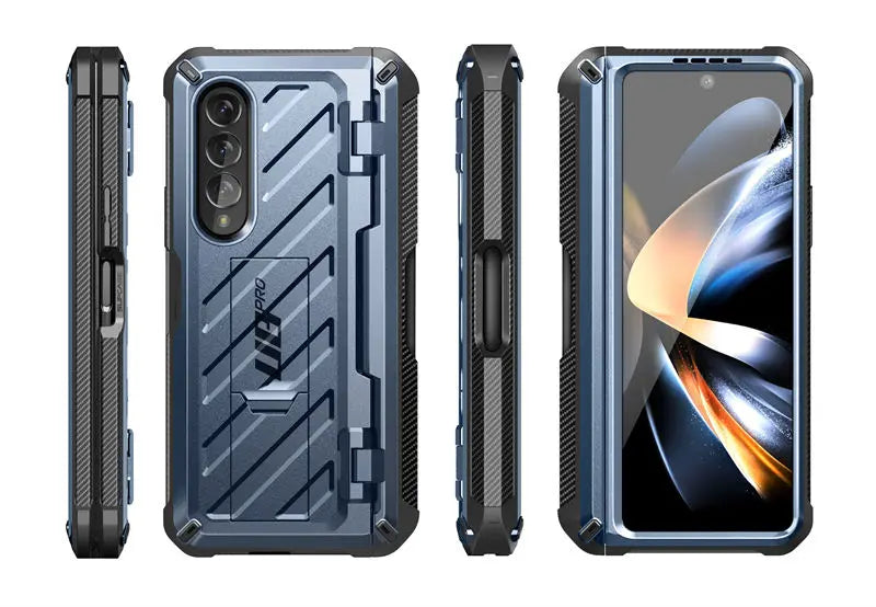 Samsung Galaxy Z Fold 4 Rugged Case - Dual Layer Shock-Absorbing Cover Tidesmit