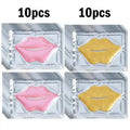 Crystal Collagen Lip Mask - Hydrating Lip Treatment for Plump Lips Lip Care Each 10pcs Tidesmit