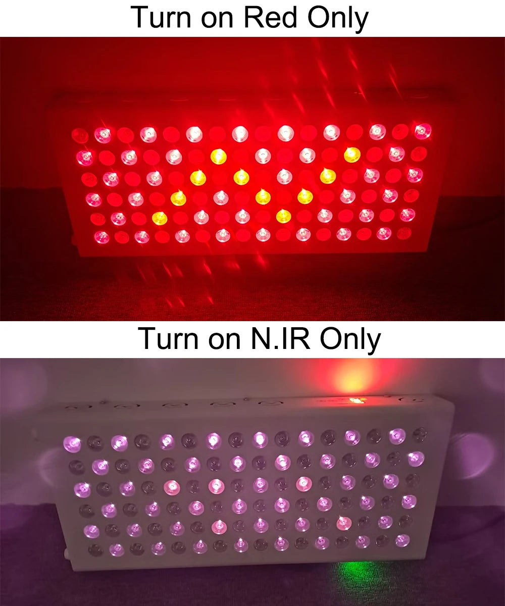 Newest 300W 500W 900W 1500W 2000W 630nm 660nm LED Red Light Therapy 810nm 830nm 850nm NIR Therapy Light for full body, grow lamp