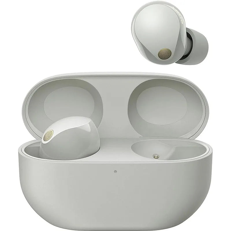 Sony WF-1000XM5 Wireless Headphones with Industry-Leading Noise Cancellation Sliver spain Tidesmit