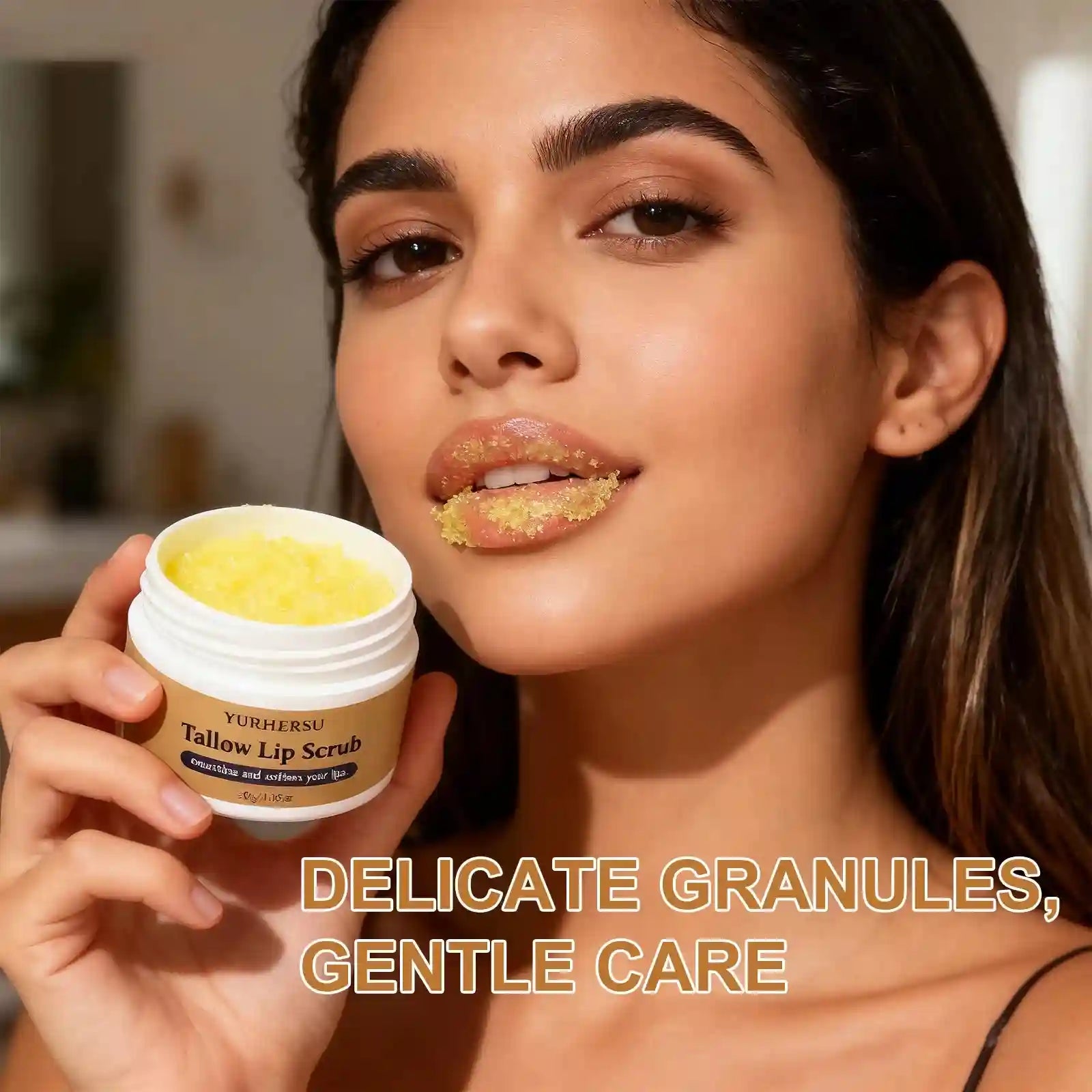 Grass Fed Beef Tallow Lip Scrub with Manuka Honey - 30g Tidesmit Lip Care Tidesmit