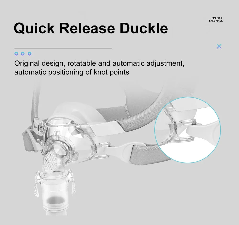 YUWELL Nasal CPAP Mask with Headgear Tube Silicon Gel Cushion for APAP CPAP Machine Sleep Apnea Anti Snoring CPAP Nasal Mask