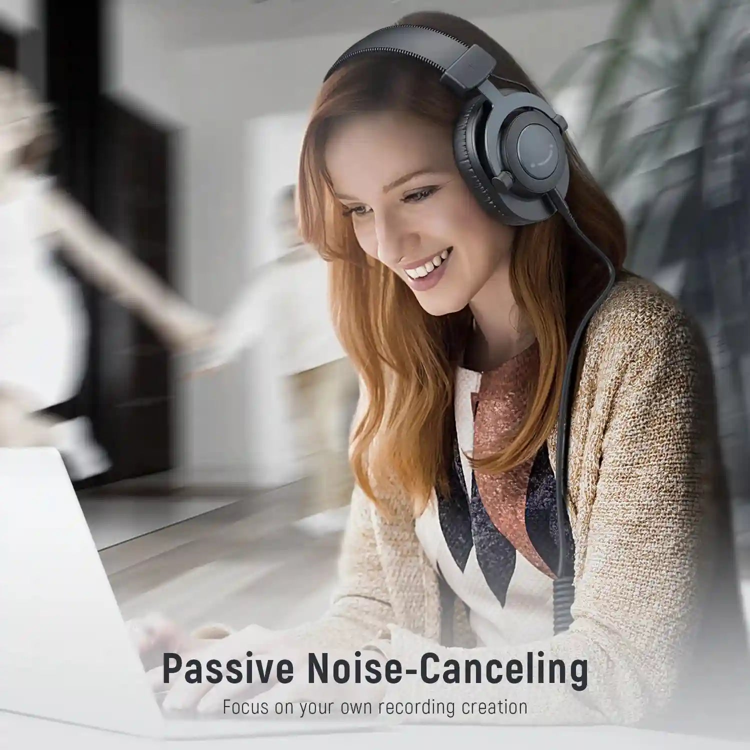 Wired Over-Ear Headphones with Memory Foam - PC, PS4 & PS5 Compatible Tidesmit