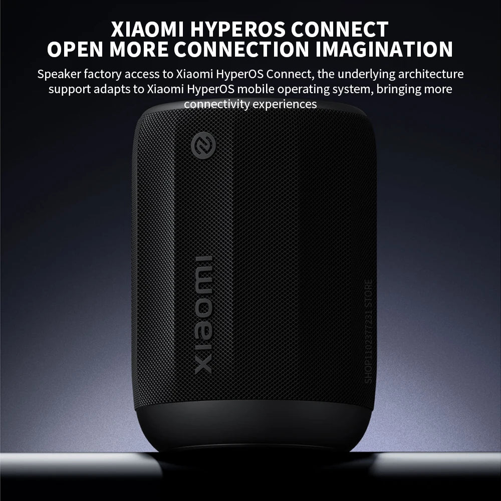 Original Xiaomi Bluetooth Speaker Mini is compact and portable, with an RGB ambient light ring offering customizable colors CN.