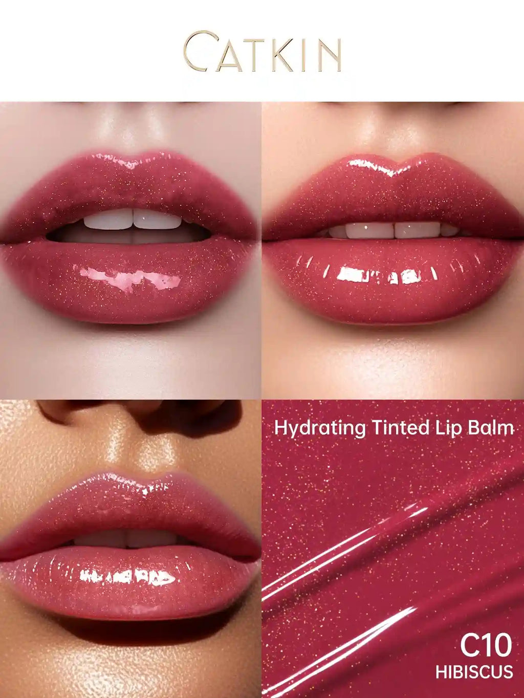 Moisturizing Tinted Lip Balm - Hydrating Lip Care with 6 Vibrant Shades Lip Care Tidesmit