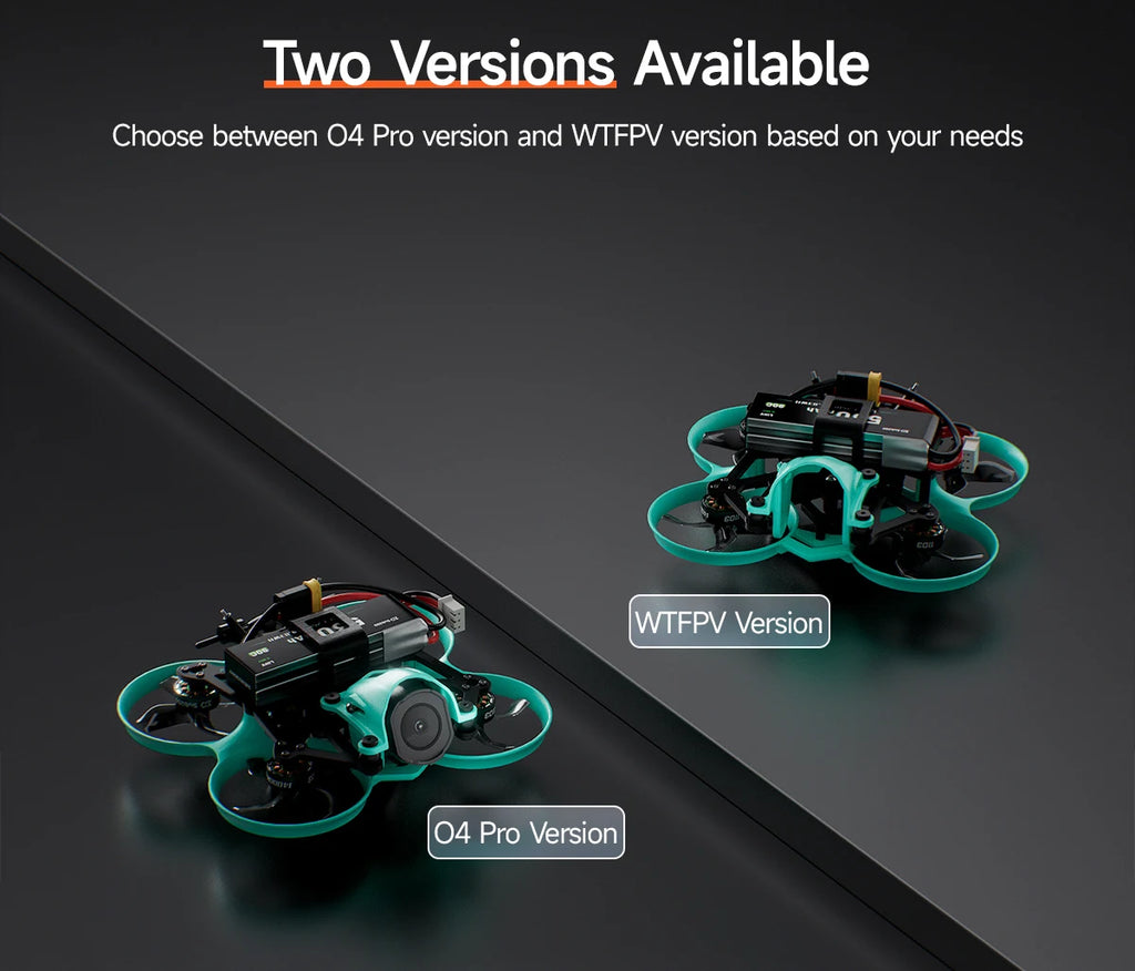 1.6 Inch FPV Freestyle Drone - ELRS 2.4G High Performance Quadcopter Tidesmit