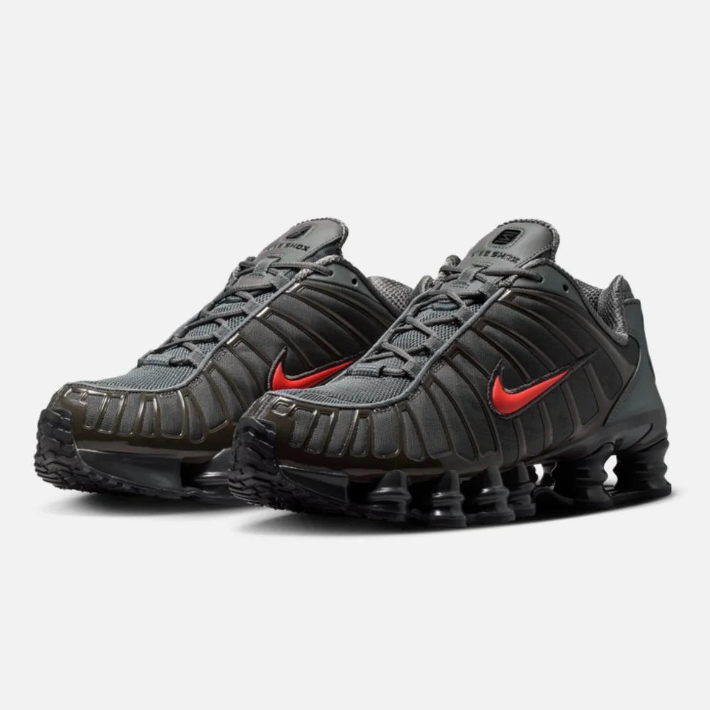 NIKE SHOX TL IQ6599-003 Men Sports Shoes Stable Lateral Support Breathable Shock Absorbing Multi-scene Lifestyle Sneakers