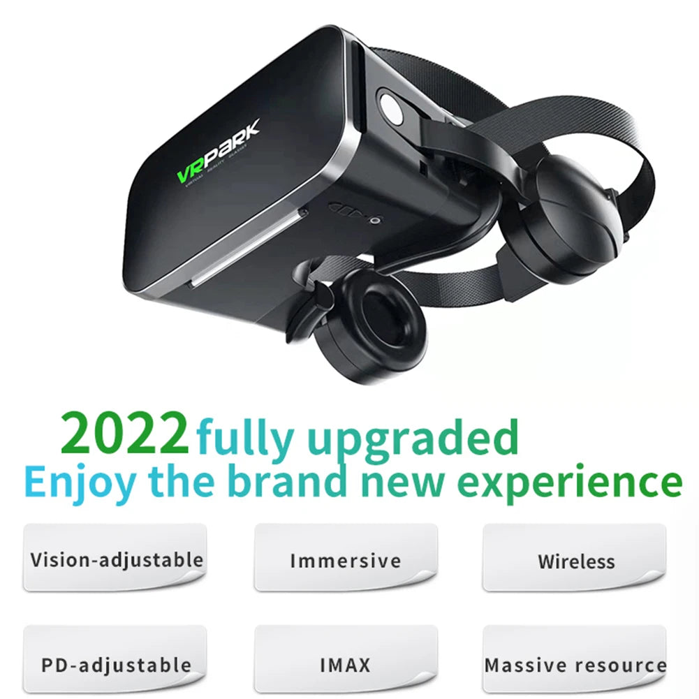 VR Headset for Smartphones with Bluetooth Control | Tidesmit Smart Glasses Tidesmit