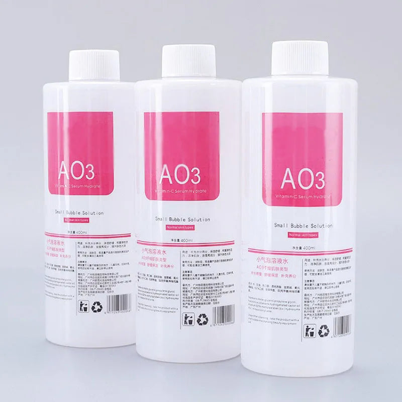 Hydra Facial Serum Solution Set for Deep Pore Cleaning - 1200ml Scrubs Treatments Tidesmit