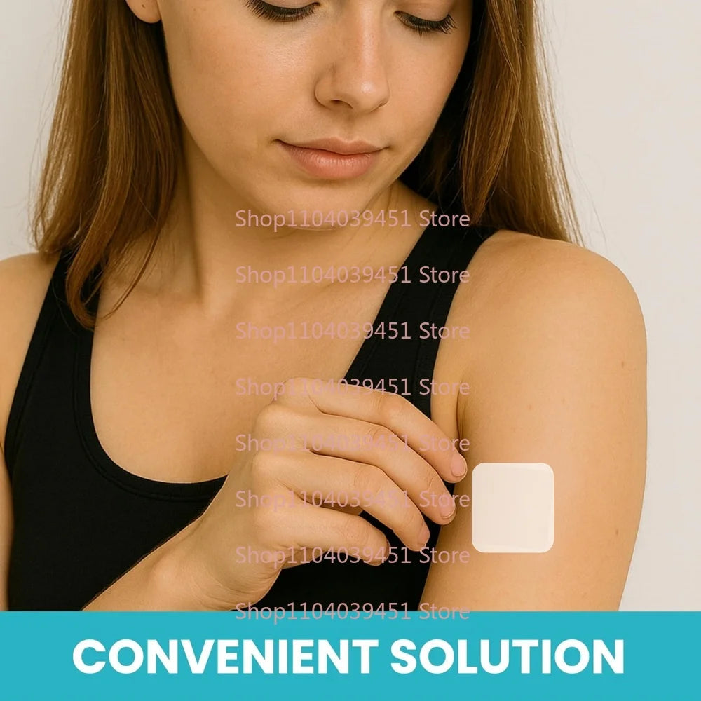 30 Patches Vitamin D3 K2 Transdermal Patches Support Energy, Immune, Muscle Health for Men & Women