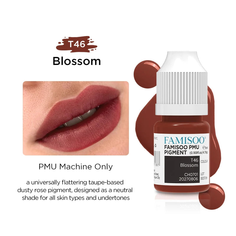 Lip Tattoo Ink – Long Lasting Microblading Pigment 5ml | Tidesmit Permanent Makeup Machines Tidesmit