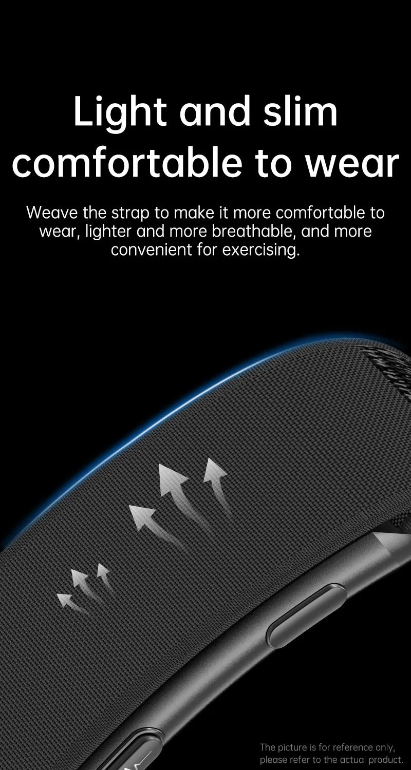 VWAR No Screen Health Smart Bracelet ECG+PPG Blood Pressure Heart Rate Sleep 24h Monitoring Fitness Tracker Smartwatch Men Women