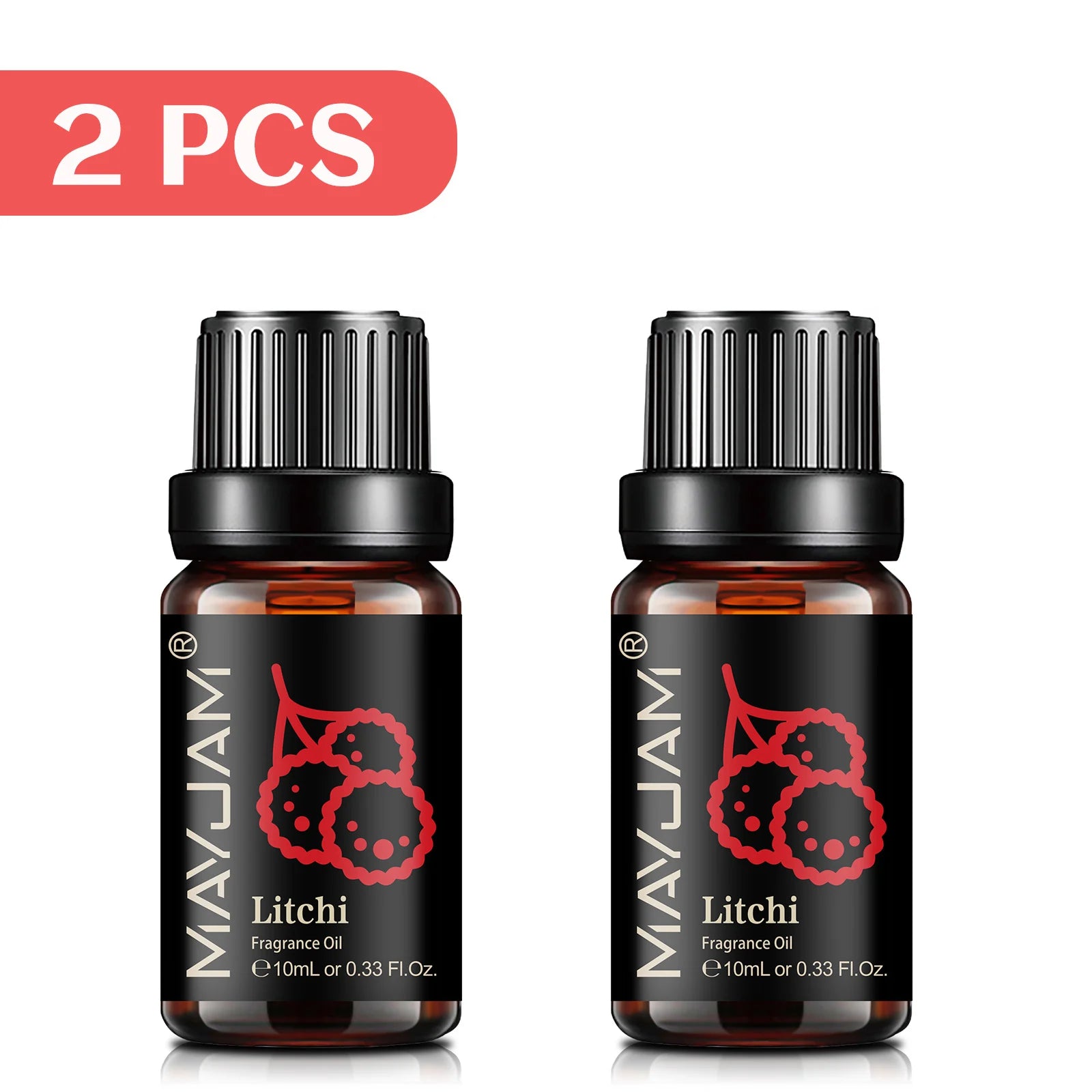 MAYJAM 10ML Fruit Fragrance Oil Strawberry Watermelon Mango Coconut Cherry For Humidifier Candle Soap Making Air Freshener