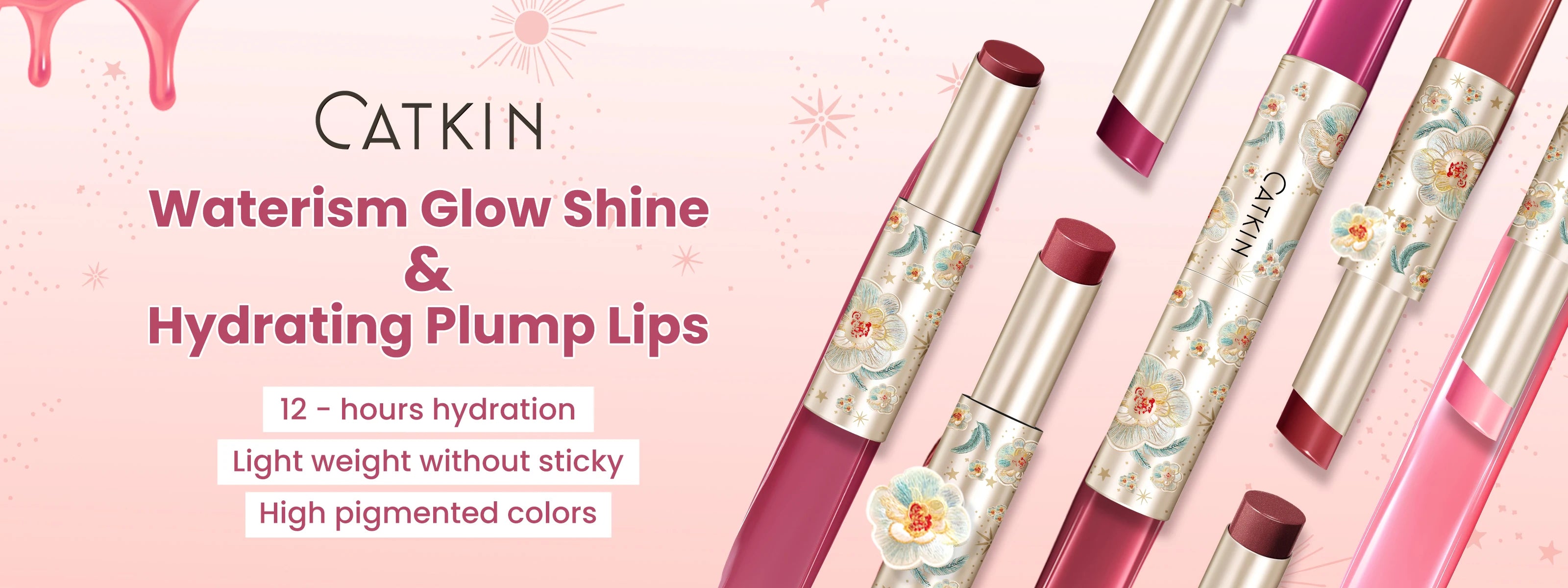 Color Changing Lip Balm: Hydrating Tinted Gloss by Tidesmit Lip Care Tidesmit