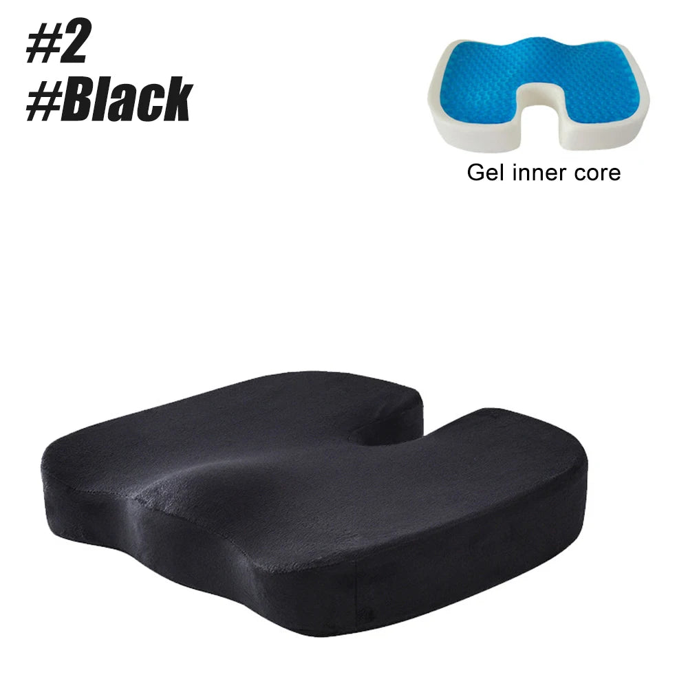 Gel Seat Cushion for Office Chair - Ergonomic Orthopedic Tidesmit Massage Cushion Tidesmit