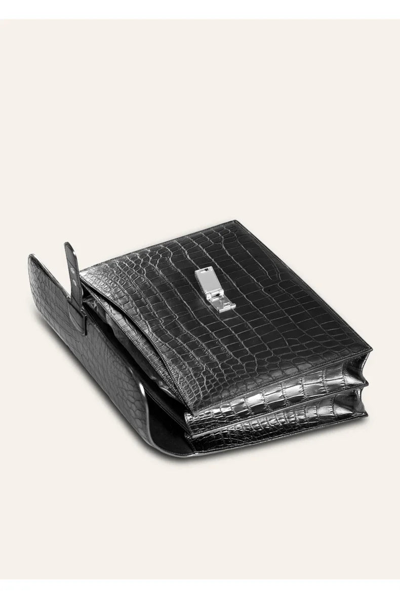 Cestbeau  lock buckle man briefcase whole skin men  bag male bag business
