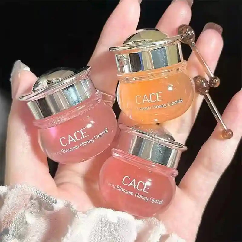 Peach Honey Lip Oil | Moisturizing Plumping Gloss - Tidesmit Lip Care Tidesmit