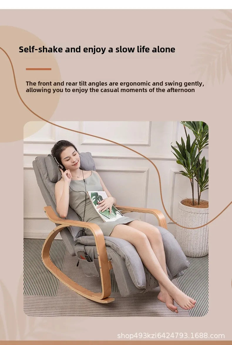 Massage Rocking Chair with Heat Therapy and Electric Reclining - Tidesmit Massage Chairs Tidesmit