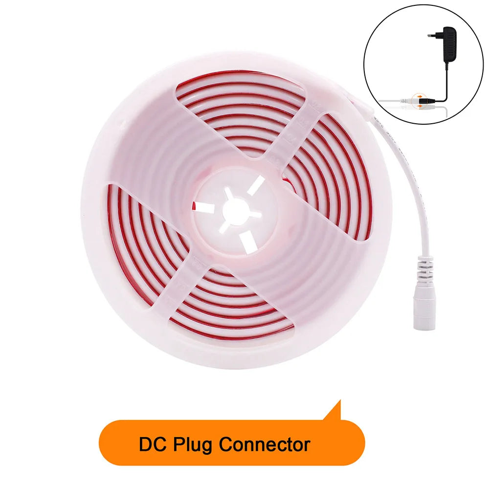 IP68 Waterproof COB LED Strip Light 12V 24V 5m 10m 15m 20m 0.5m Flexible Tape 320LED/m High Density Bright Liner Lighting RA90