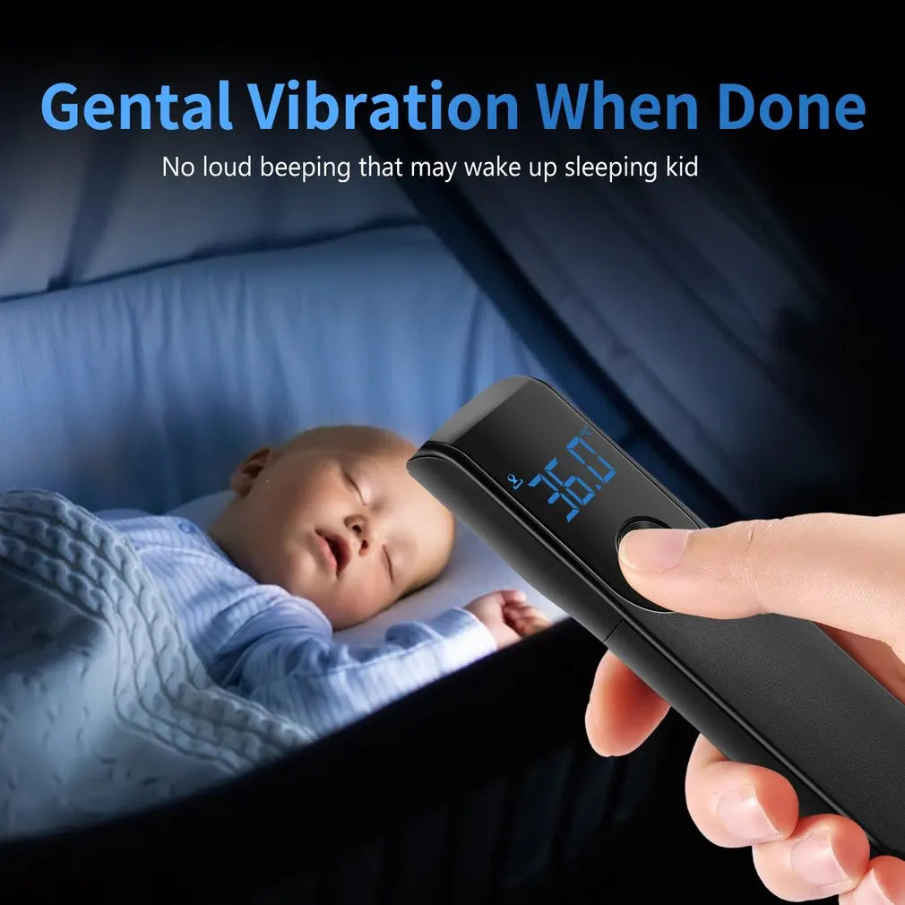 Digital Infrared Thermometer Forehead Body Non-Contact Fever Thermometers Or Medical Portable Finger Pulse Oximeter Blood Oxygen