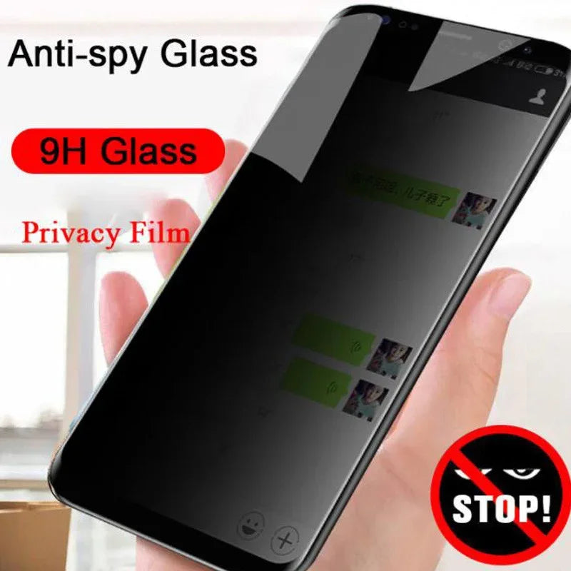 Privacy Screen Protector for iPhone 16 Pro Anti-Spy Tempered Glass Tidesmit