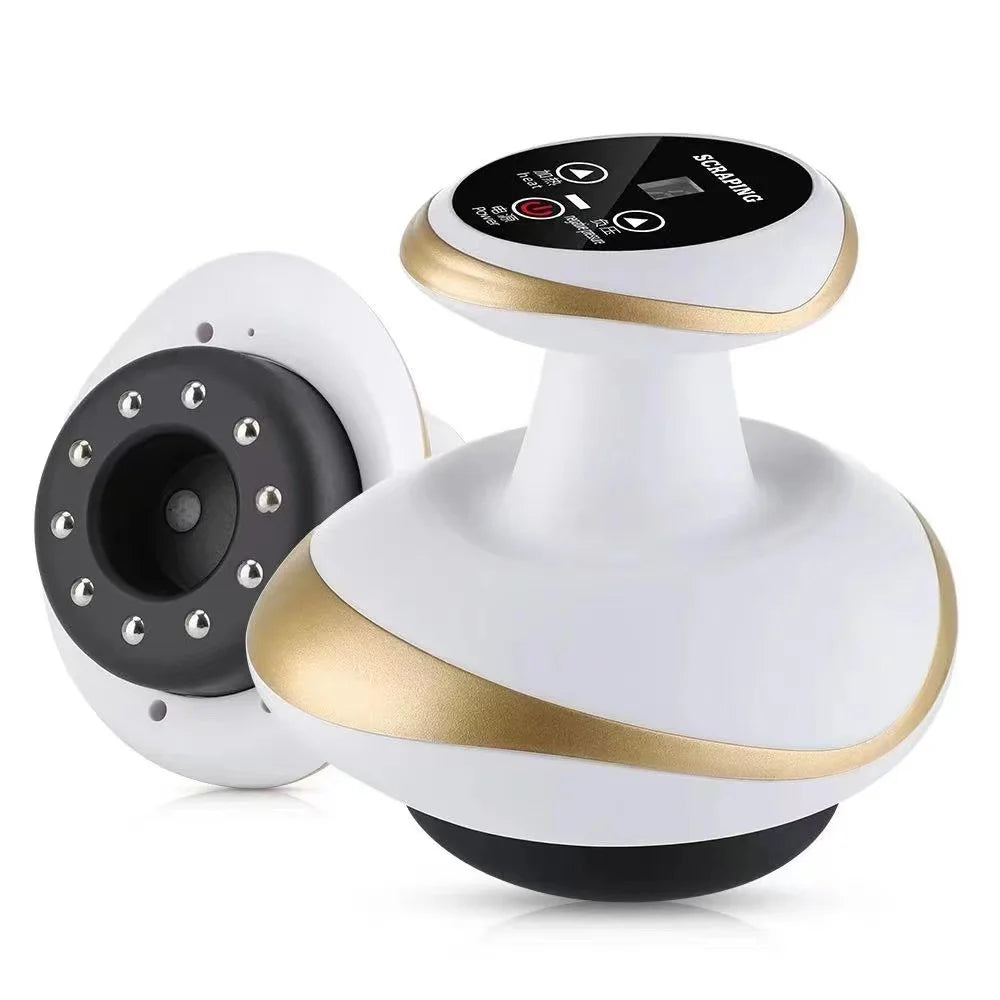 Electric Guasha Body Massager with Heat Therapy for Muscle Relief Body Shaping Massage Equipment Tidesmit