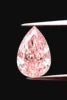 Fancy Color Pink Pear Shape Lab Grown Diamond Loose Stone IGI Certified VVS VS Clarity High Quality for Engagement Ring