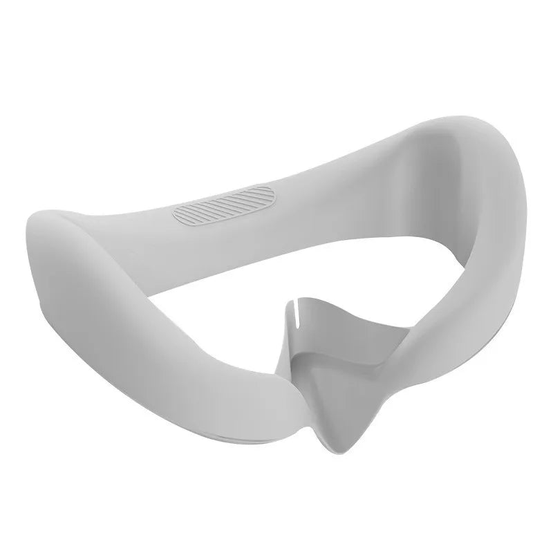 Pico 4 Ultra Silicone Facial Interface - Ergonomic Light Leakage Guard White Tidesmit