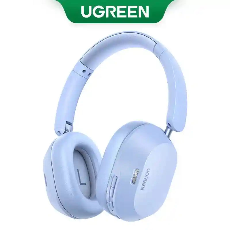 Wireless Headphones with Active Noise Cancellation & 75H Playtime Blue Tidesmit