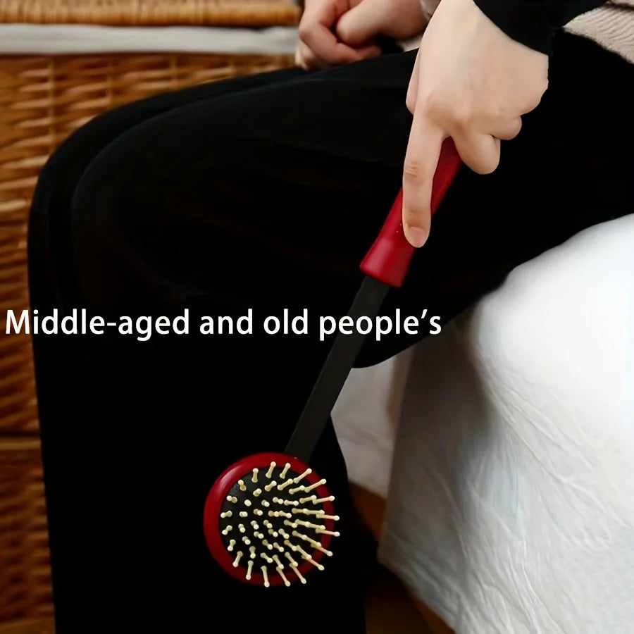 Back Massage Hammer Tool – Red Meridians Patting Stick by Tidesmit Back Massage Instrument Tidesmit