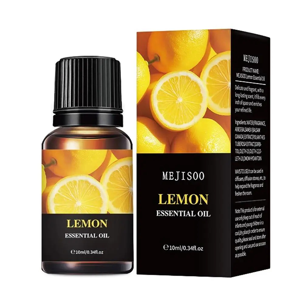 Aromatherapy Essential Oil 10ml Lemon Eucalyptus Lavender Eucalyptus Jasmine Rose Mint Orange Aroma Essential Oil