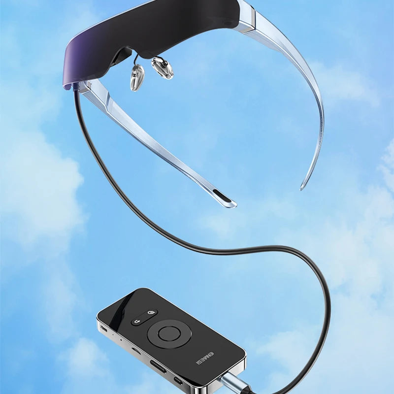 4K VR Smart Glasses with Myopic Adjustment - All-in-One 3D Headset Tidesmit