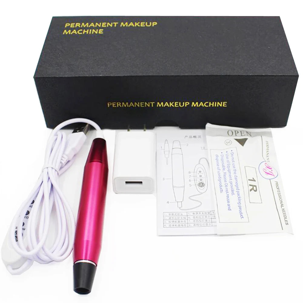 Tidesmit PMU Machine for Eyebrows and Lips – Precision Red Device Permanent Makeup Machines Tidesmit