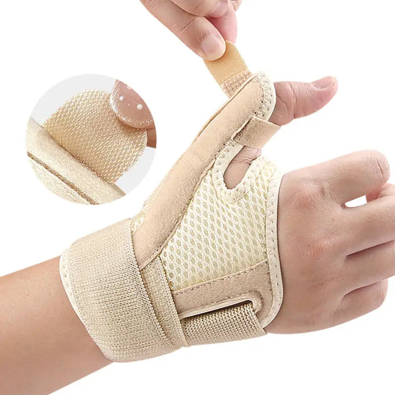 Breathable Flexible Wrist Splint Thumb Support Brace Comfortable Thumb Protector Guard Relieve Discomfort From Arthritis