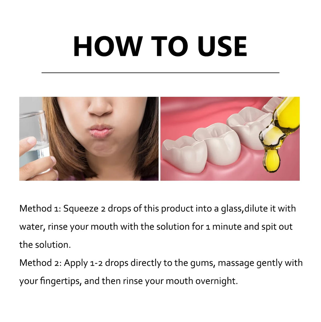 Tidesmit Rapid Damaged Gum Repair Serum for tooth sensitivity and dental caries relief